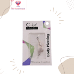 C-bo Hypoallergenic Medium Silver Pointed Body Piercing