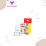  Comes with super Elastic and Ultra Soft Silicone which Encourages the Baby to use Natural Sucking Pattern . BPA and BPS Free
