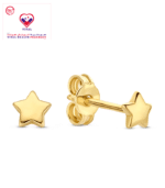 specializes in quality solid gold jewelry with sparkling Cubic Zirconia stones.These, sturdy earrings are perfect for every day wear with a traditional styling that everyone should have in their jewelry wardrobe.