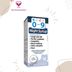Homeocan Kids Nighttime Homeopathic Cough & Cold Syrup (0-9 Years) - dye free, sugar free 100 ml