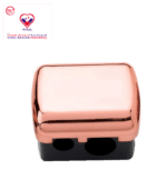 • Made from plastic materials. • Has a cover to capture shavings. • Suitable for all types of cosmetic pencils. • Compact size and lightweight.
