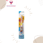  Non-slip handle helps parents brush baby's teeth and gums Helps protect tender gums Fits babies' small mouths Introduces babies to tooth brushing Makes brushing fun with Disney Baby characters
