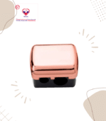 • Made from plastic materials. • Has a cover to capture shavings. • Suitable for all types of cosmetic pencils. • Compact size and lightweight.