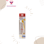 Glass baby bottles are easier to clean than plastic because they are less likely to develop scratches that could hold on to odors and residue. 