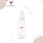 The bottle allows natural movement of the babys tongue, ensuring maximum development of babys facial and jaw muscles.The nipple of the bottle is stretchable and allows easy sucking and wide movement of the babys tongue.