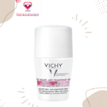 Vichy Beauty Hypoallergenic Antiperspirant 48H Roll-On Deodorant for Sensitive & Depilated Skin - parabens free, alcohol free 50 ml