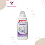 PIGEON Baby Laundry Detergent is formulated to simultaneously attract and repel dirt and rinses away without damaging your clothes, your washer or your skin with the unique 1) Trap, 2) Lift, 3) Clean technology.