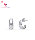 Your best choices for nickel-free, hypoallergenic materials in jewelry are titanium and medical grade plastic.