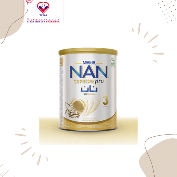 NAN SUPREMEpro 2 is a premium follow-on formula that is specially designed to help ensure your formula fed infant receives balanced, high quality nutrition from 6 months.