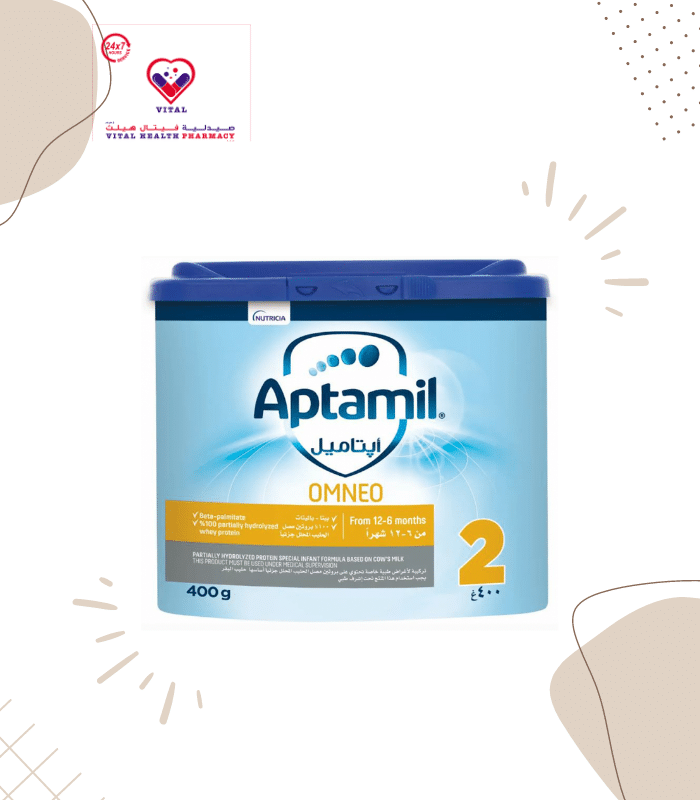 Aptamil Comfort 2 is suitable from 6 to 12 months of age.