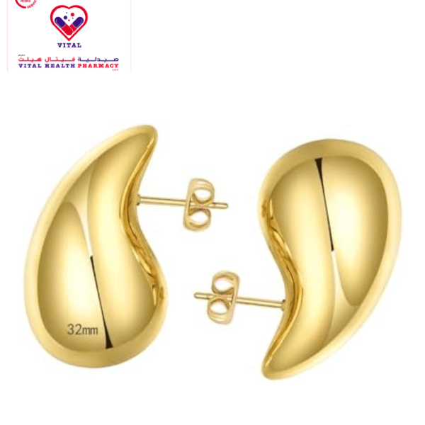 C-bo Earrings are made from surgical stainless steel. They are polished or plated with gold. C-bo  Fashion earrings are an ideal choice for special occasions or daily use.
