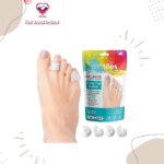 These soft silicone toe separators gently ease toes apart to relieve toe irritations. Toe separators also absorb pressure and friction to end pinching and cramping. In addition, toe separators are anatomically shaped to fit comfortably. Virtually transparent, they are suitable even for open toe shoes/sandals.