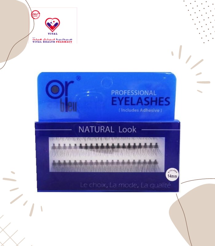 Or Bleu Eyelashes Natural Series are fluffy and very soft. They preserve the natural appearance of the eyes. Very practical and easy to use, they provide comfort along the day like no others.