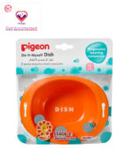 Pigeon Do-It-Myself Dish Stage 2 Learning The Pigeon Do It Myself Learning Dish Stage 2 is a perfect gift for your little one. Made from high-quality materials, this dish ensures many years of reliable use. Its curved design allows for convenient scooping of food to feed your baby.