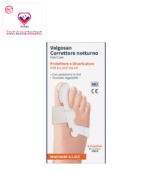 It applies a 3-point pressure system to the hallux valgus , and helps to adjust the big toe to prevent valgus. It is extremely comfortable to wear and is adjustable to ensure maximum user comfort and support.