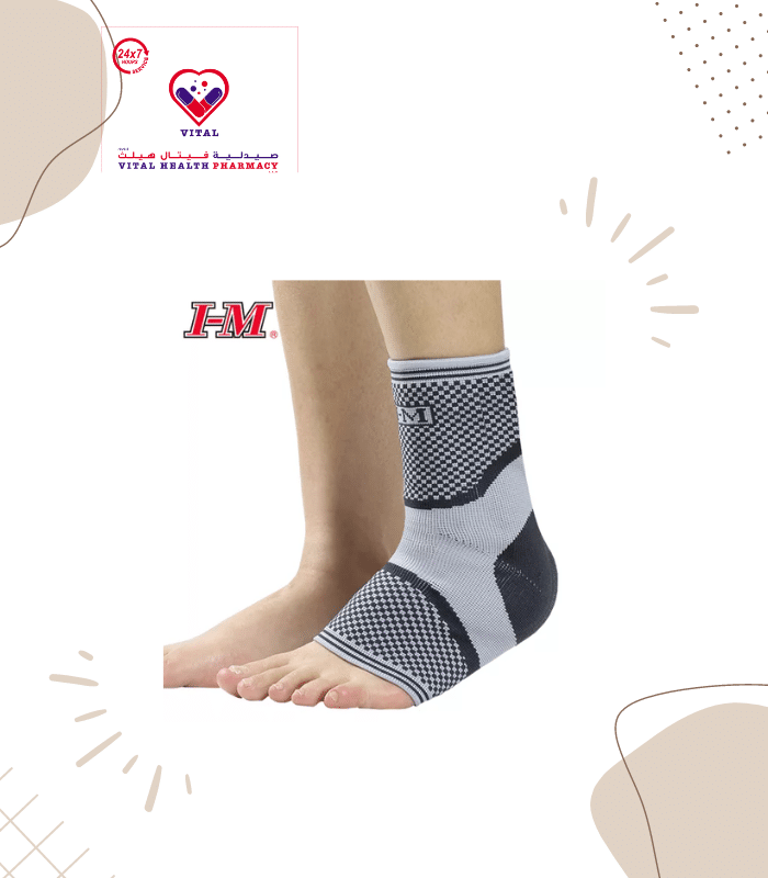 PROVIDE MILD SUPPORT AND COMPRESSION TO THE ANKLE . HELPS TO KEEP WARM AND PROTECT ANKLE JOINT . ELASTIC KNITTING CONSTRUCTION FITS THE LIMB SNUGLY .