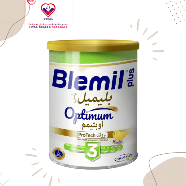 It is a complete milk that meets the child’s needs because it contains many important nutritional elements such as proteins and fats. Carbohydrates, probiotics, vitamins and minerals, so the benefits of Blemil Plus 3 milk will help the child grow properly and develop his motor and mental skills.