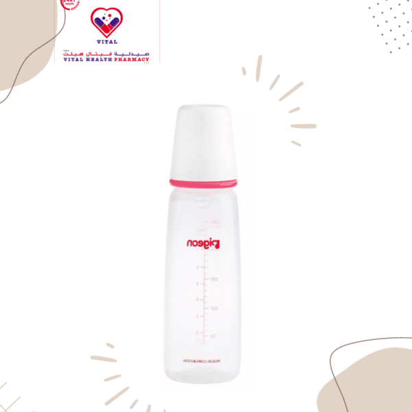 The bottle allows natural movement of the baby's tongue, ensuring maximum development of baby's facial and jaw muscles.The nipple of the bottle is stretchable and allows easy sucking and wide movement of the baby's tongue.